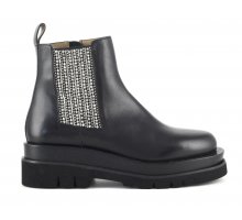 (image for) On Line Biker boot with embroidery on the side and internal zip F0817888-0210 Comprare